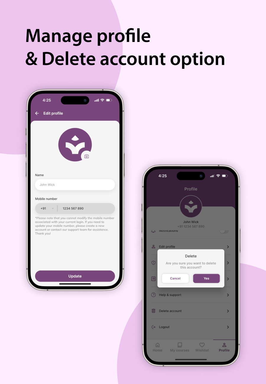 Quick Learn - Online Course Learning Flutter Mobile App | LMS App Flutter with Firebase Backend