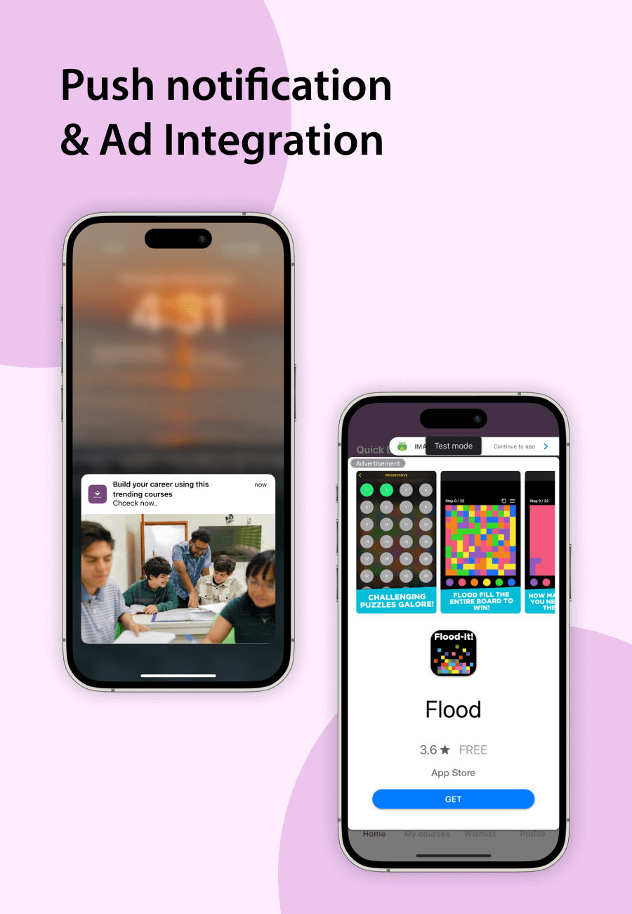 Quick Learn - Online Course Learning Flutter Mobile App | LMS App Flutter with Firebase Backend