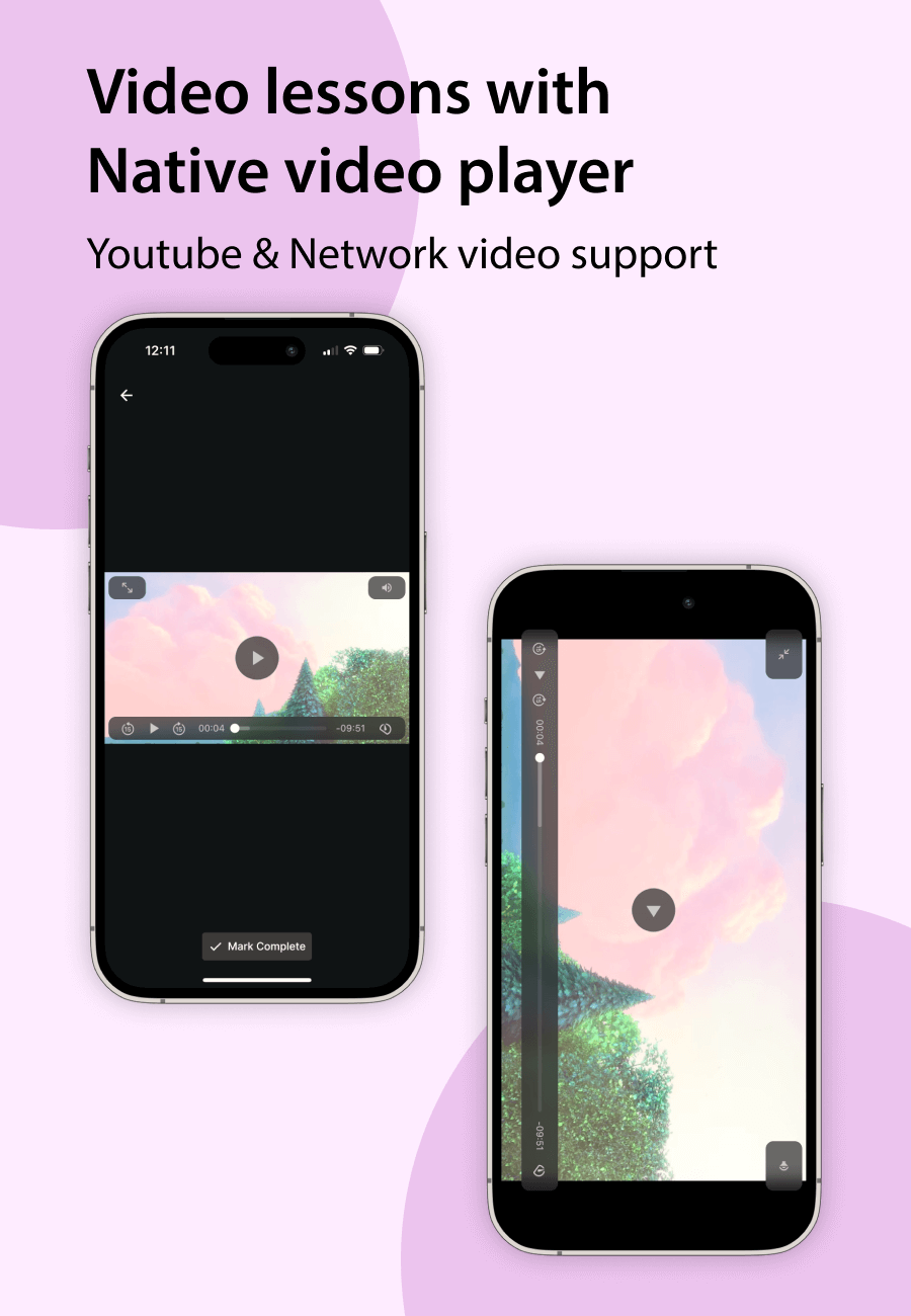 Quick Learn - Online Course Learning Flutter Mobile App | LMS App Flutter with Firebase Backend